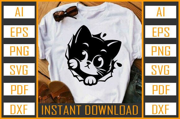Cat Vector Silhouette Review