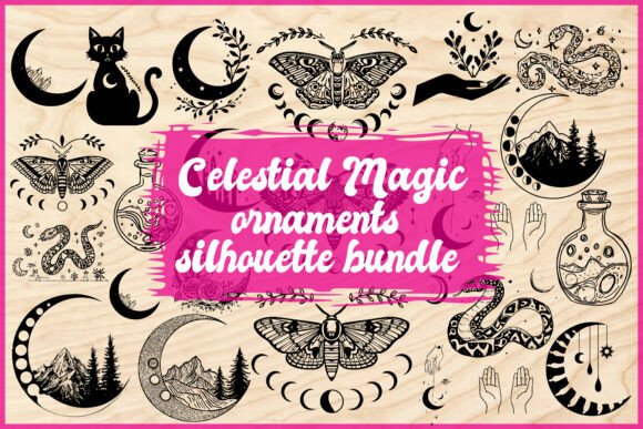 Celestial Magic Ornaments Bundle