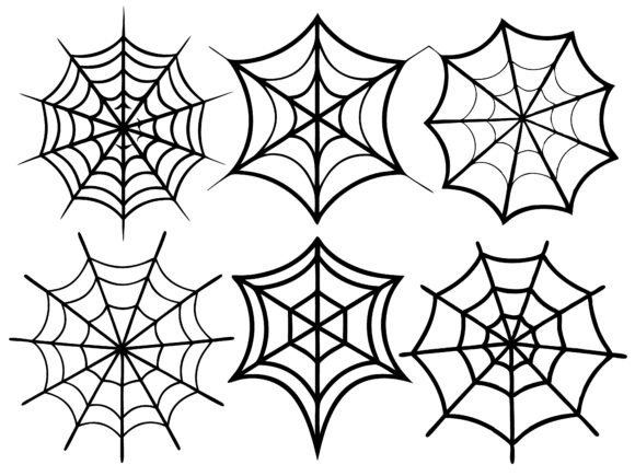 Spider Webs Icon Vector Illustration